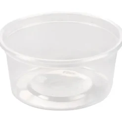 Portionsbæger, ABENA Cater-Line, 3,6cm, Ø7,5cm, 100 ml, klar, RPET, u. låg - 1000 stk