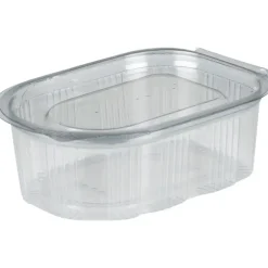 Portionsbæger ABENA Cater-Line 50 ml klar RPET med hængslet låg - 1000 stk