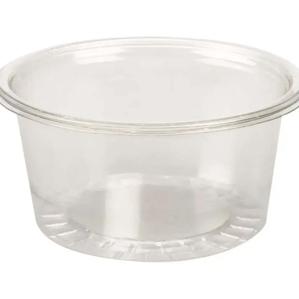 Portionsbæger, ABENA Cater-Line, 3,6cm, Ø7,5cm, 100 ml, klar, PET/RPET, 80 % RPET + 20 % PET - 1000 stk