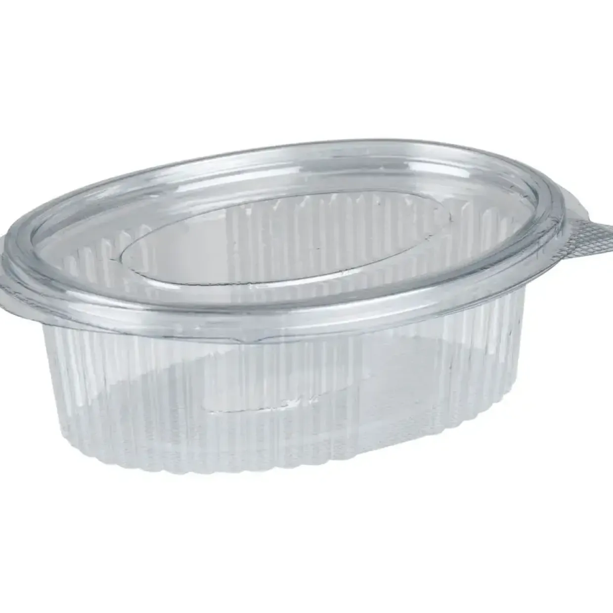 Portionsbæger ABENA Cater-Line 100 ml klar RPET med hængslet låg - 1000 stk