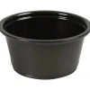Portionsbæger, Abena Cater-Line, 3cm, Ø6,2cm, 60 ml, 60 ml, sort, PP - 2500 stk