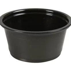 Portionsbæger, Abena Cater-Line, 3cm, Ø6,2cm, 60 ml, 60 ml, sort, PP - 2500 stk