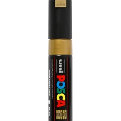 Posca Marker stregtykkelse: 8 mm PC-8K gold broad 1 stk