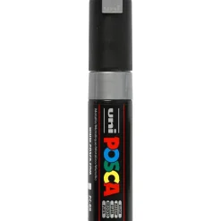Posca Marker stregtykkelse: 8 mm PC-8K silver broad 1 stk