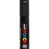 Posca Marker stregtykkelse: 8 mm PC-8K black broad 1 stk