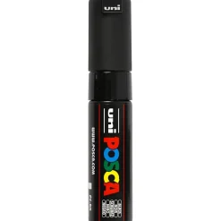 Posca Marker stregtykkelse: 8 mm PC-8K black broad 1 stk