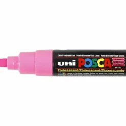 Posca Marker stregtykkelse: 8 mm PC-8K fluo pink broad 1 stk