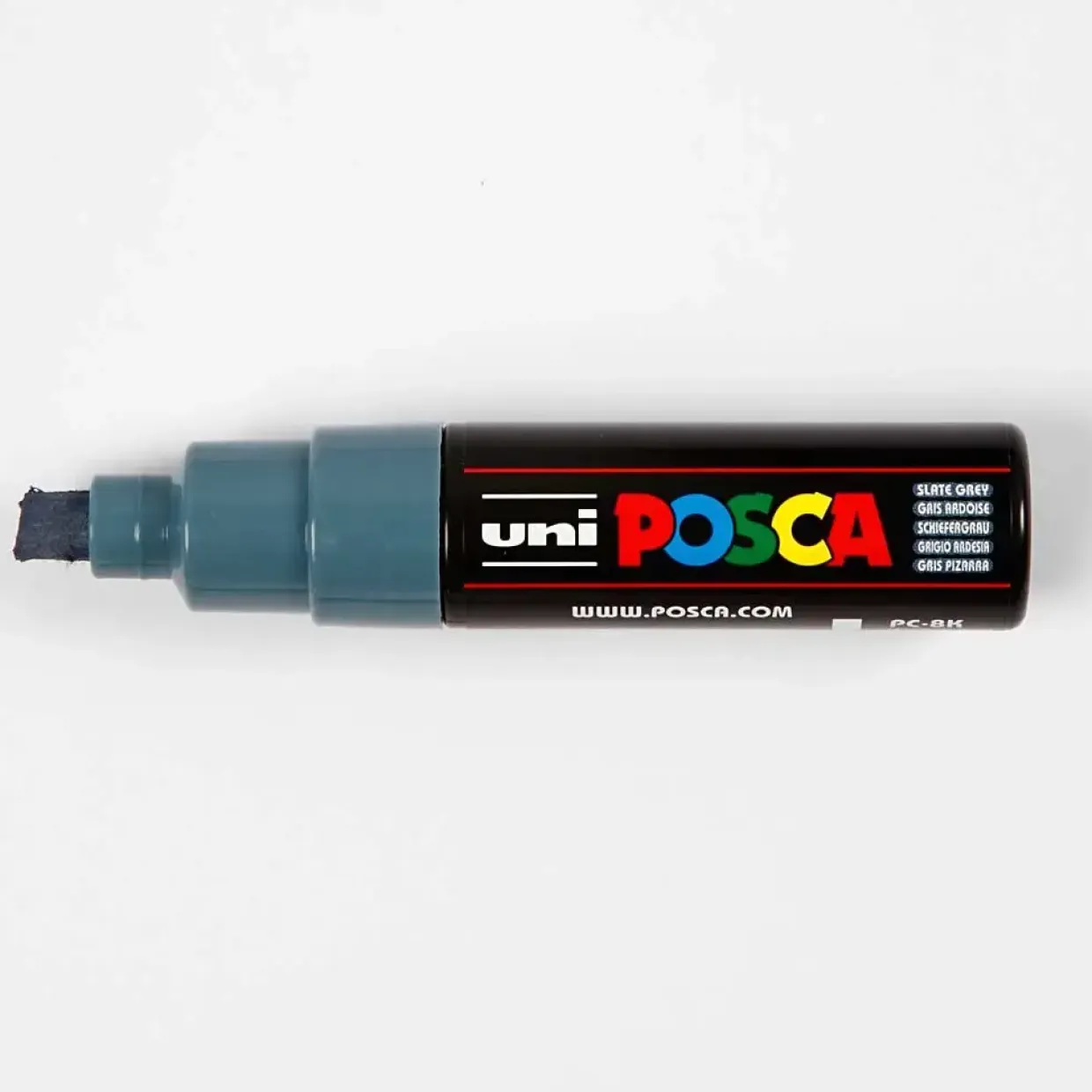 Posca Marker stregtykkelse: 8 mm PC-8K slate grey broad 1 stk