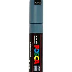 Posca Marker stregtykkelse: 8 mm PC-8K slate grey broad 1 stk