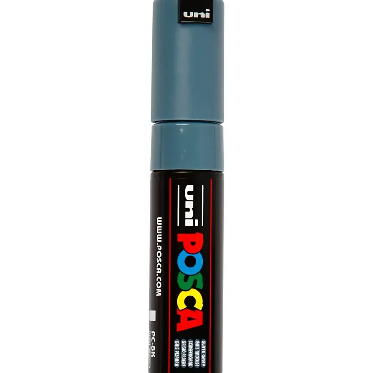 Posca Marker stregtykkelse: 8 mm PC-8K slate grey broad 1 stk
