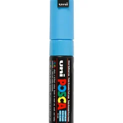 Posca Marker stregtykkelse: 8 mm PC-8K light blue broad 1 stk