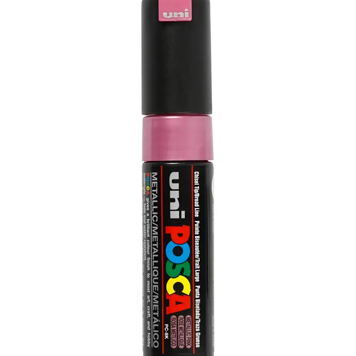 Posca Marker stregtykkelse: 8 mm PC-8K metallic pink broad 1 stk
