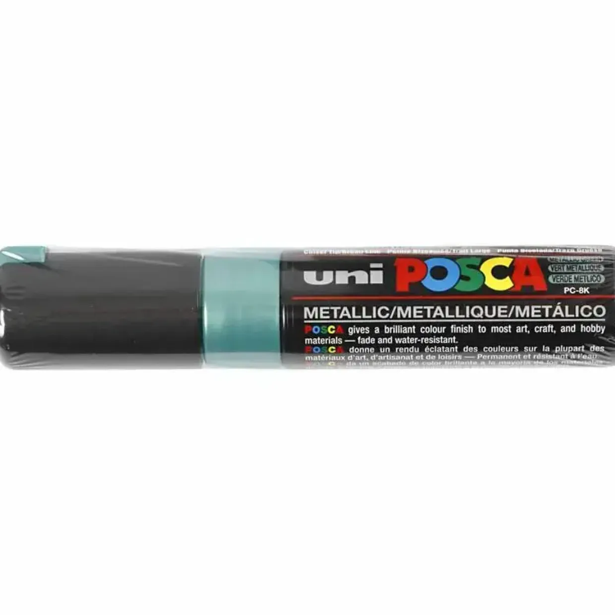 Posca Marker stregtykkelse: 8 mm PC-8K metallic green broad 1 stk