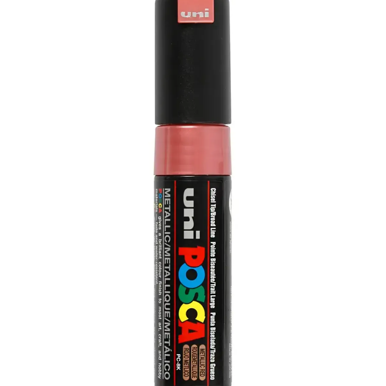 Posca Marker stregtykkelse: 8 mm PC-8K metallic red broad 1 stk