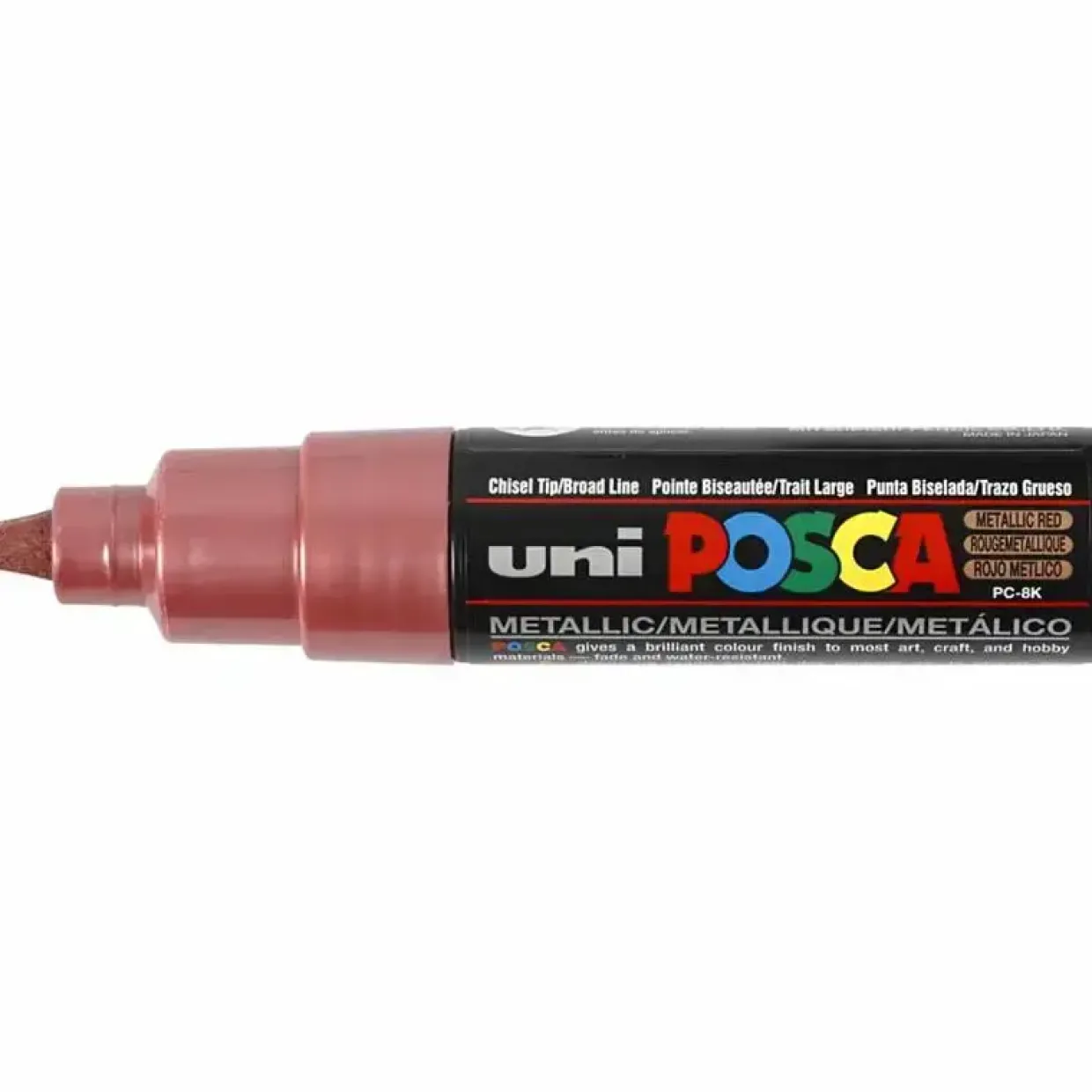 Posca Marker stregtykkelse: 8 mm PC-8K metallic red broad 1 stk