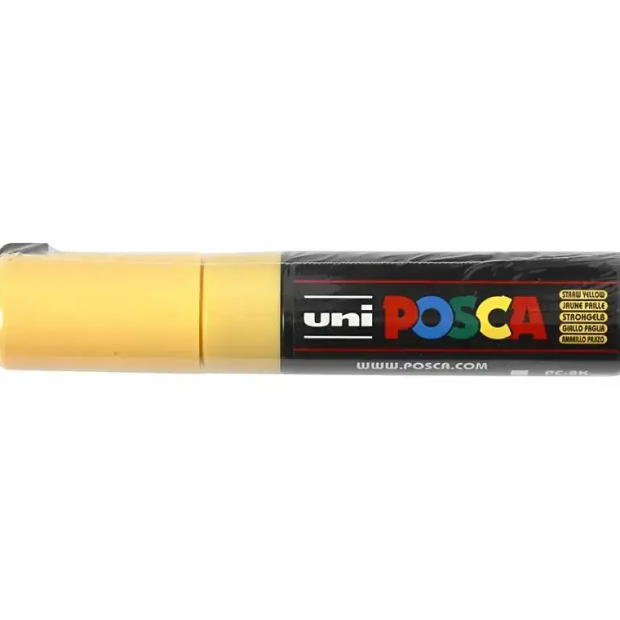 Posca Marker stregtykkelse: 8 mm PC-8K straw yellow broad 1 stk