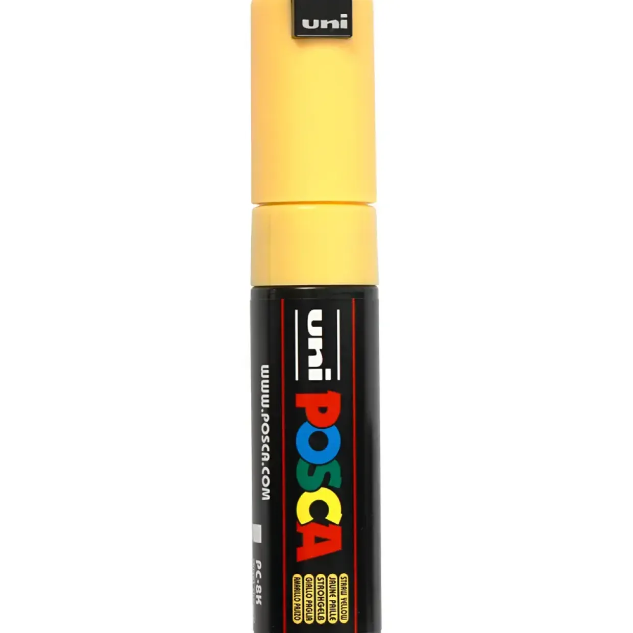 Posca Marker stregtykkelse: 8 mm PC-8K straw yellow broad 1 stk