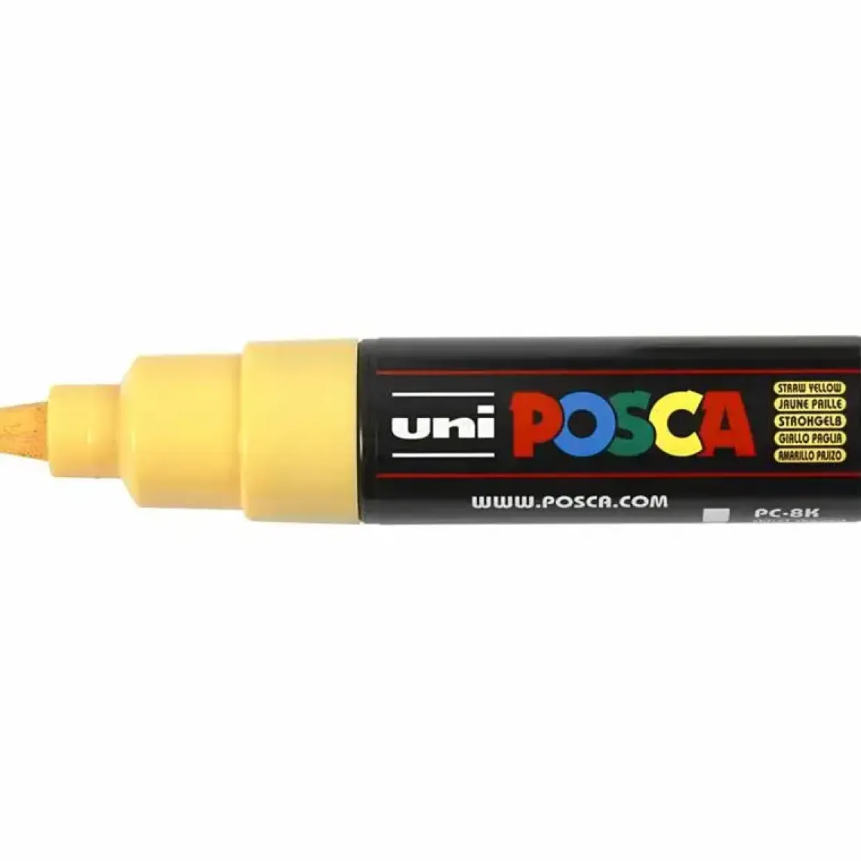 Posca Marker stregtykkelse: 8 mm PC-8K straw yellow broad 1 stk