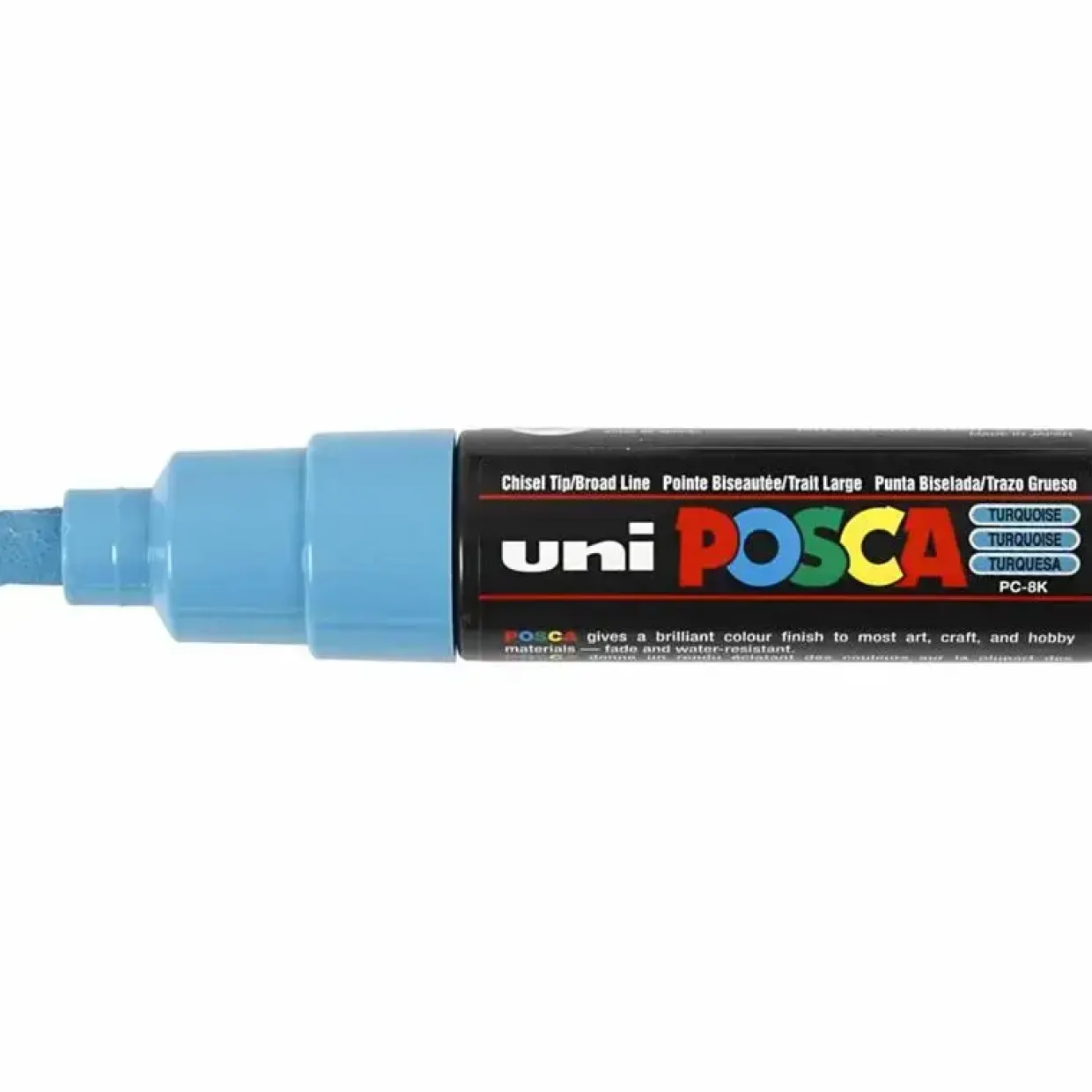 Posca Marker stregtykkelse: 8 mm PC-8K turquise broad 1 stk