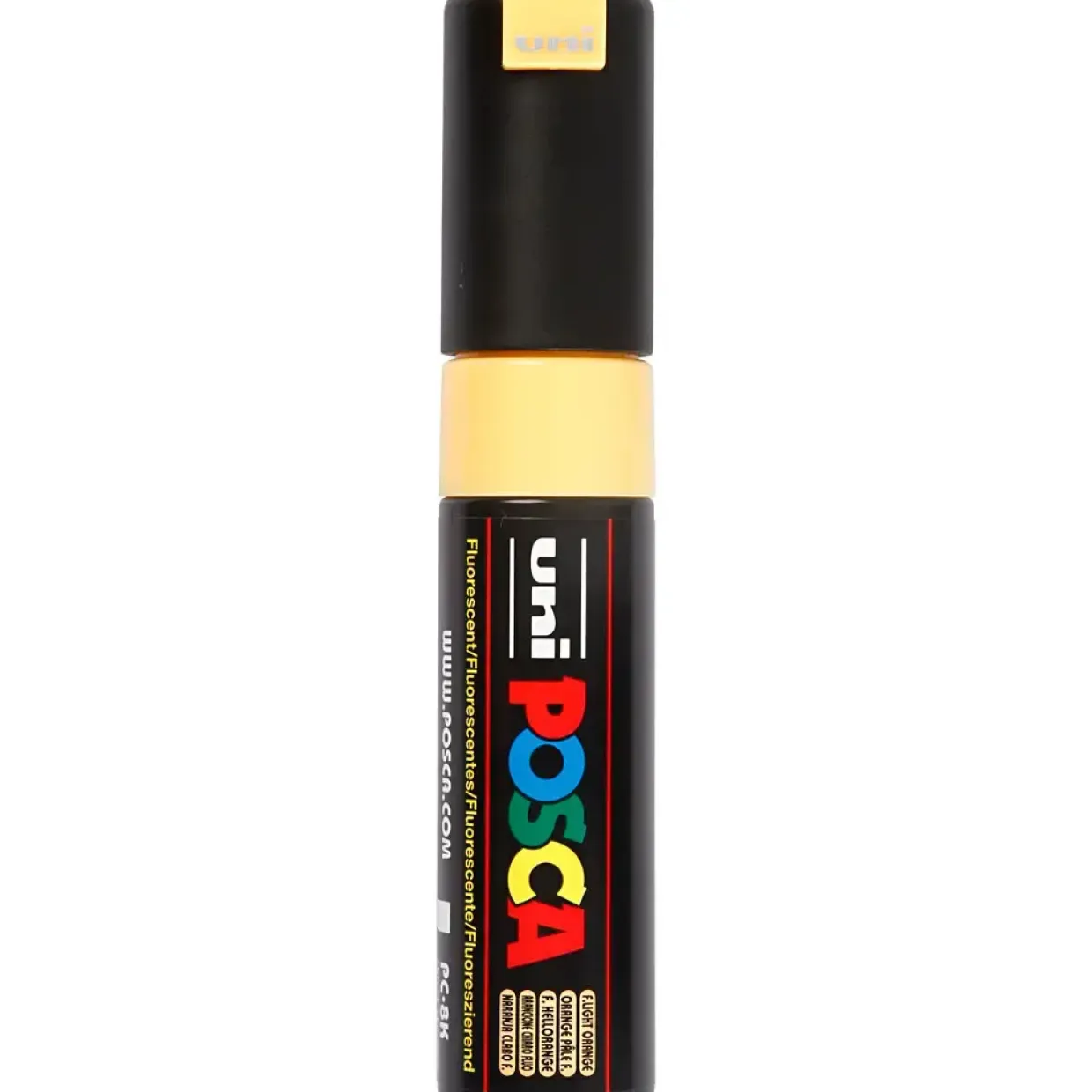 Posca Marker stregtykkelse: 8 mm PC-8K fluo light orange broad 1 stk