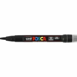 Posca tuscher, stregtykkelse: 1-10 mm, PCF350 , black, brush, 1stk.