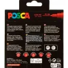 Posca Tusch, nr. PC-1M, streg 0,7 mm, extra-fine, ass, 8 stk./ 1 stk.