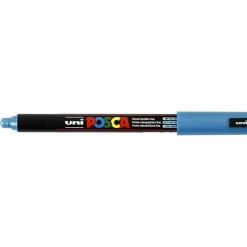 Posca Tusch, stregtykkelse: 0,7 mm, PC-1MR , metallic blue, extra-fine, 1stk.