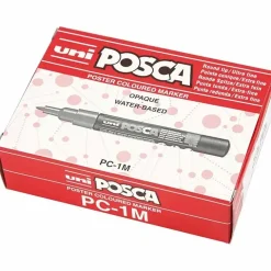 POSCA tusser sæt med 12 tuscher 0,7 mm i forskellige farver