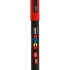 Posca tusser, stregtykkelse: 2,5 mm, PC-5M , red, medium, 1stk.