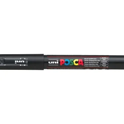 Posca tusser, stregtykkelse: 0,7 mm, PC-1M , black, extra-fine, 1stk.