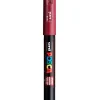 Posca tusser, stregtykkelse: 0,7 mm, PC-1M , dark red, extra-fine, 1stk.