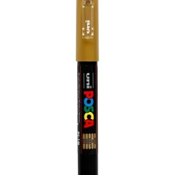 Posca tusser stregtykkelse: 0,7 mm PC-1M gold - extra-fine