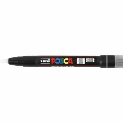 Posca tusser, stregtykkelse: 1-10 mm, PCF350 , white, brush, 1stk.