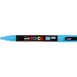 Posca tusser, stregtykkelse: 0,9-1,3 mm, PC-3M , light blue, fine, 1stk.