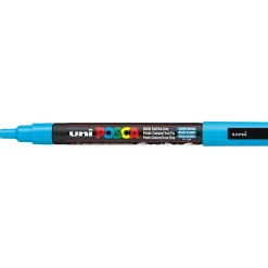 Posca tusser, stregtykkelse: 0,9-1,3 mm, PC-3M , light blue, fine, 1stk.