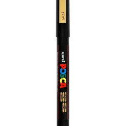 Posca tusser, stregtykkelse: 0,9-1,3 mm, PC-3M , gold, fine, 1stk.
