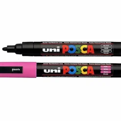 Posca tusser, stregtykkelse: 2,5 mm, PC-5M , black, medium, 1stk.