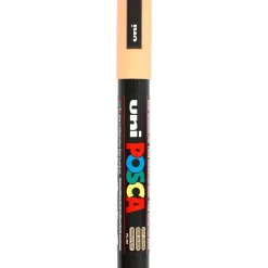 Posca tus, stregtykkelse: 2,5 mm, PC-5M , pale orange, medium, 1stk.