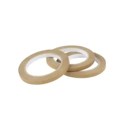 Poselukker tape papir brun 9mmx50m - 16 ruller
