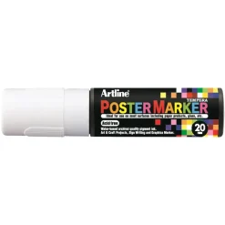 Poster Marker Artline 20 hvid - Køb minimum 6 stk.