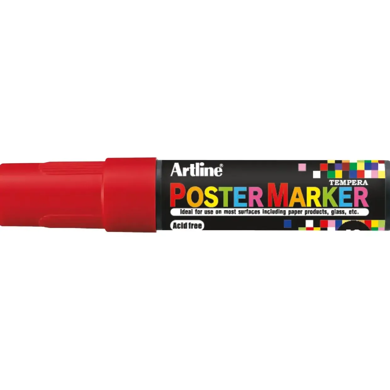 Poster Marker Artline 12 rød