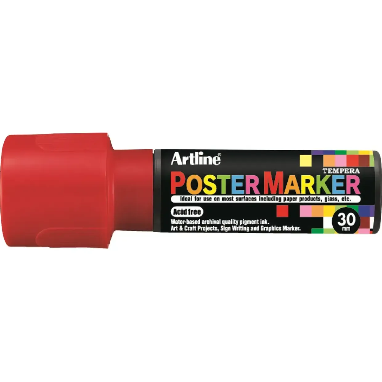 Poster Marker Artline 30 rød