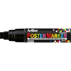 Poster Marker Artline 12 sort - Køb minimum 6 stk.