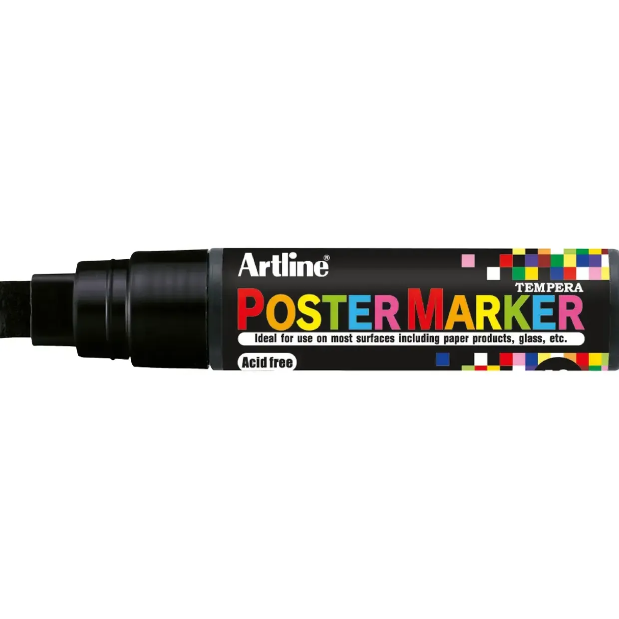 Poster Marker Artline 12 sort - Køb minimum 6 stk.