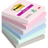 Post-it blokke - Super Sticky 76x76mm - 6 stk