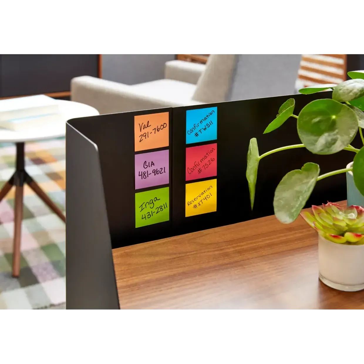 Post-it blok Super Sticky ultragul 76x76mm 12blk/pak