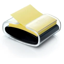 Post it holder til Z-Notes + 1 Z-Notes blok 76x76mm gul