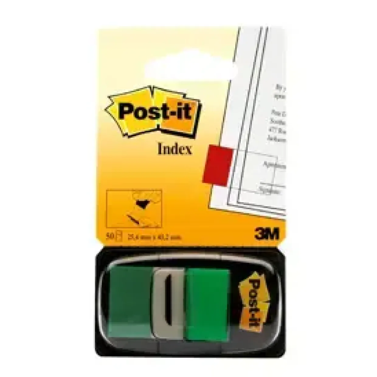 Post-it 6803M Index Green
