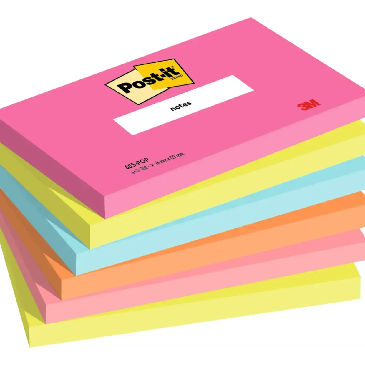 Post it note 3M Poptimistic 76x127 100sh (6)