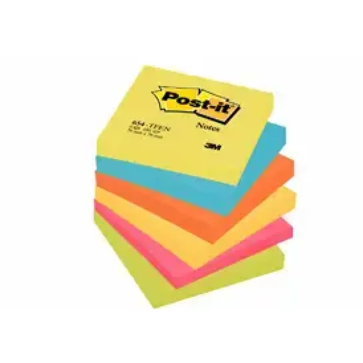 Post it notes 3M 654TFEN Notes 76x76 Energitic colour(6)